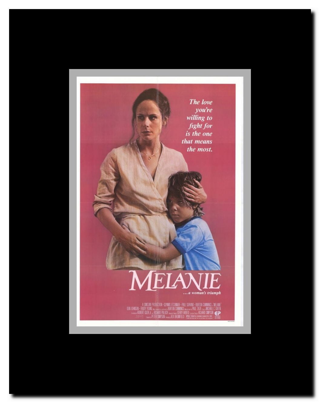 Melanie Framed Movie Poster