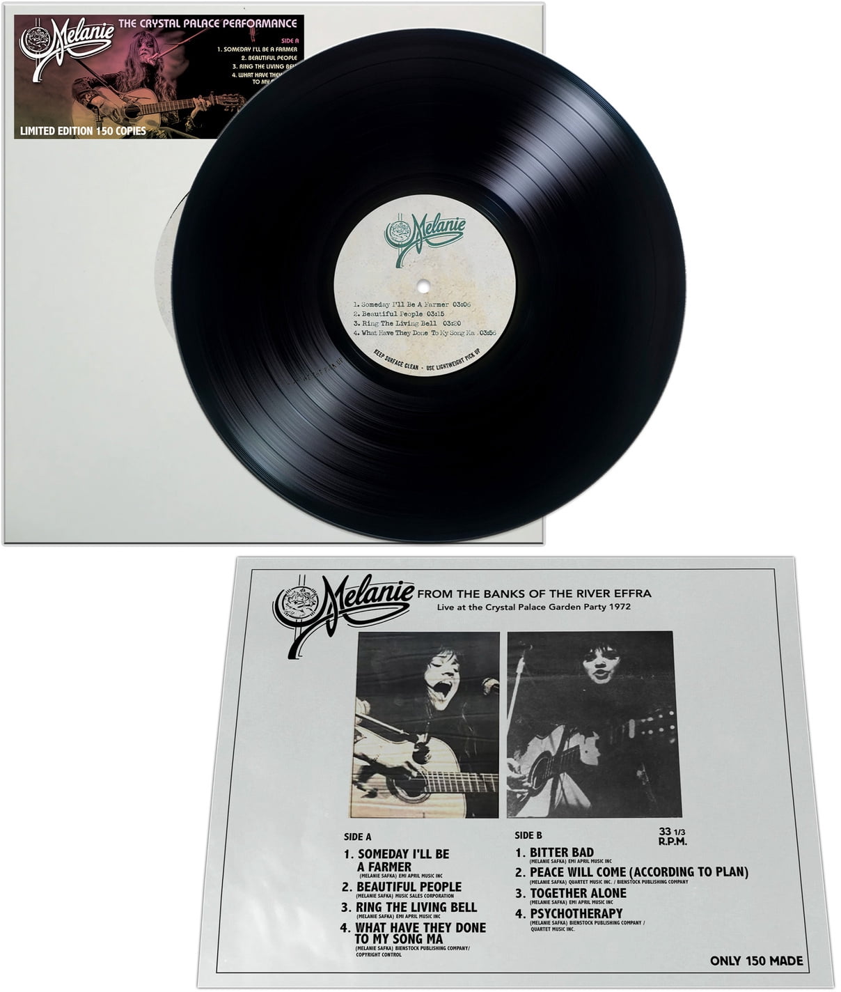 Melanie - From The Banks Of The River Effra - Crystal Palace 1972 - Music & Performance - Vinyl