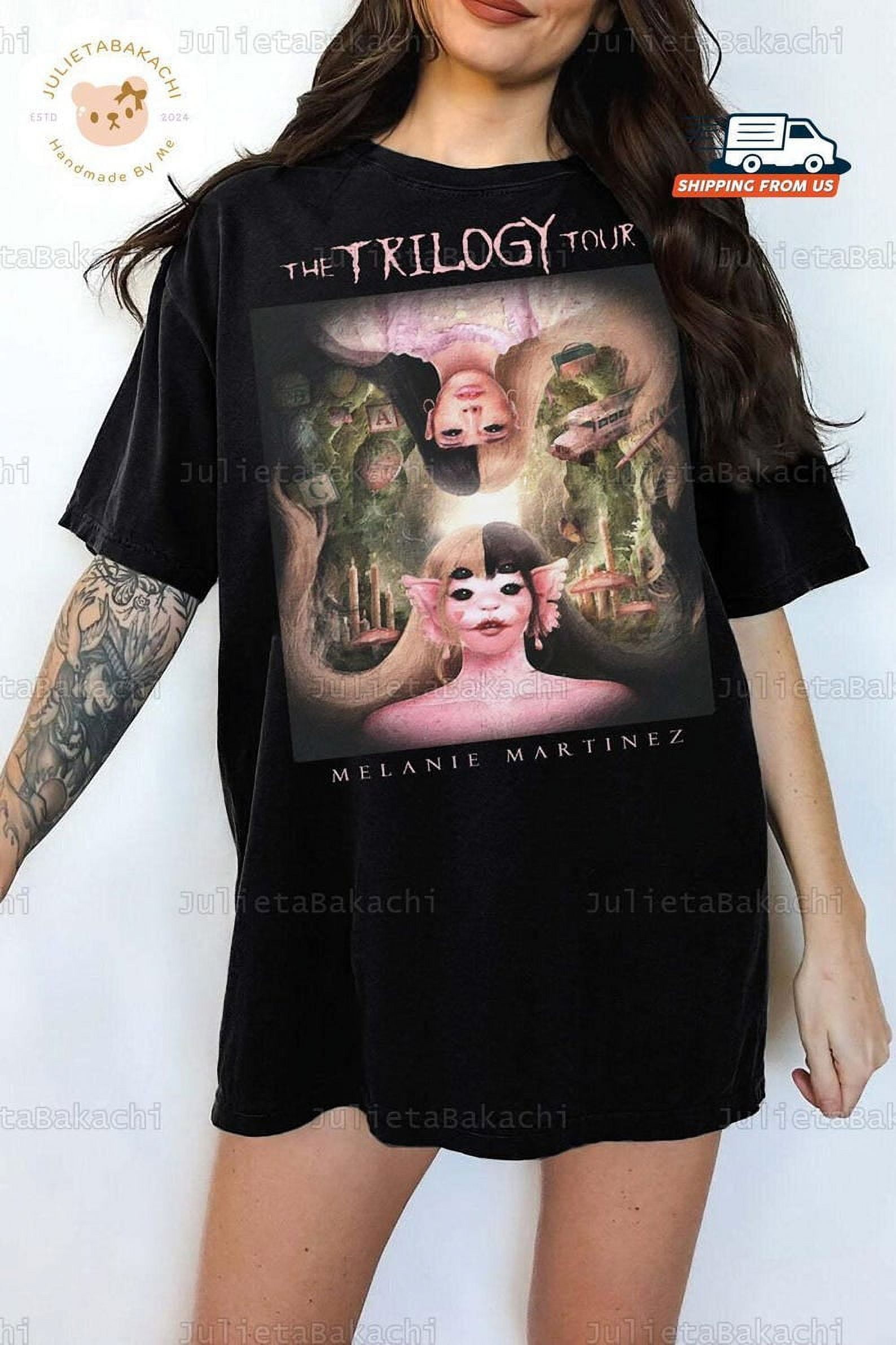 Melanie Martinez 2024 Trilogy Tour Merchandise Shirt, Size Xl, Tee As