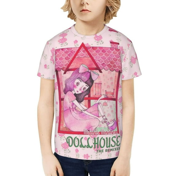 Melanie Martinez Kids T-Shirt 3d Printed Graphic T-Shirts Boys And Girls Short Sleeve Shirts For Youth Kids X-Small
