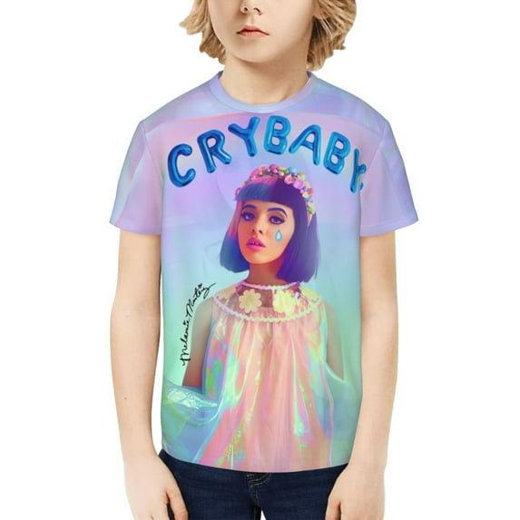 Melanie Martinez Kids T-Shirt 3d Printed Graphic T-Shirts Boys And Girls Short Sleeve Shirts For Youth Kids X-Small