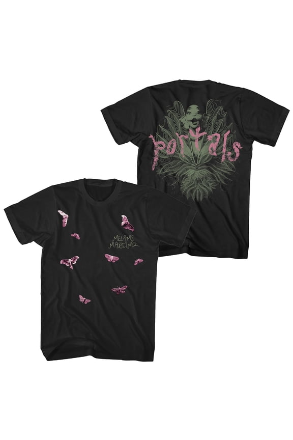 Melanie Martinez Men's Portals T-Shirt 2 Sided Print Black Small | Officially Licensed Merchandise