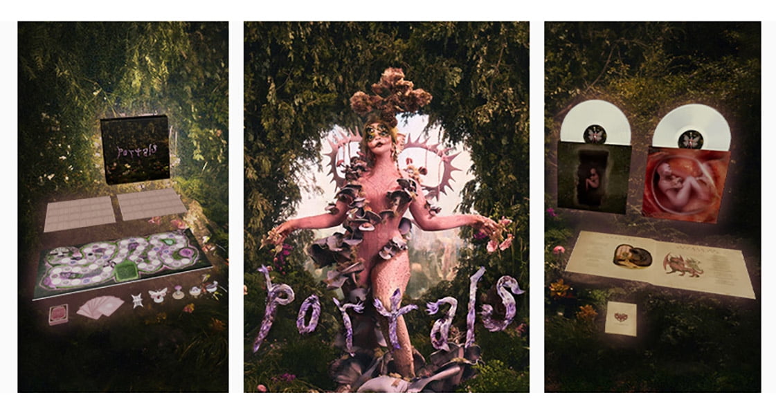 Melanie Martinez - Portals - Walmart Exclusive Deluxe Board Game + exclusive 2 LP version of Portals Vinyl