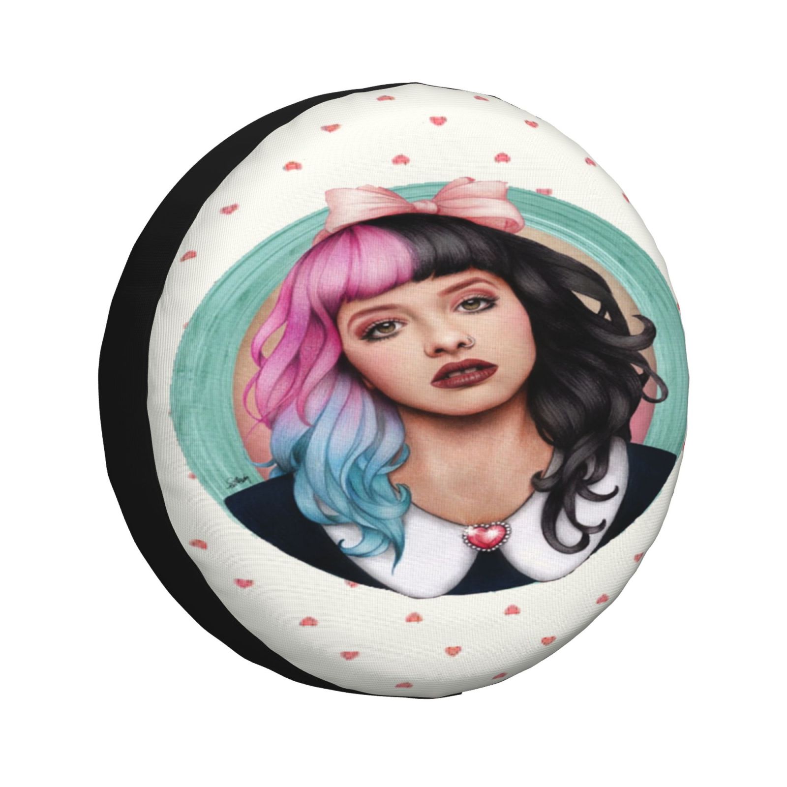 Melanie Martinez Spare Tire Cover Wheel Tire Cover Fit Trailer, RV, SUV and Many Vehicle 15 inch