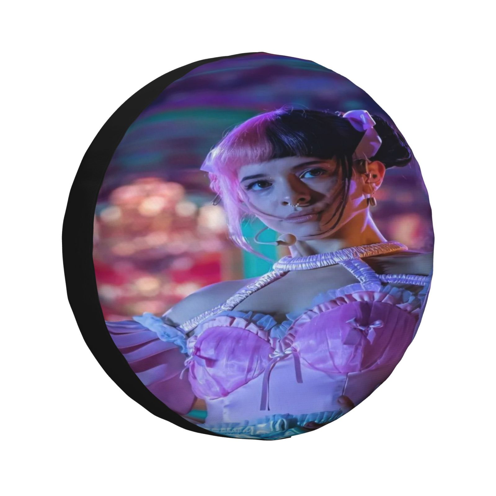 Melanie Martinez Spare Tire Cover Wheel Tire Cover Fit Trailer, RV, SUV and Many Vehicle 16 inch