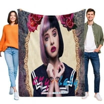 Melanie Martinez Throw Blanket Gifts for Fans Lover Girls Boys Women Present Hoodie Him Bed 50"x60"