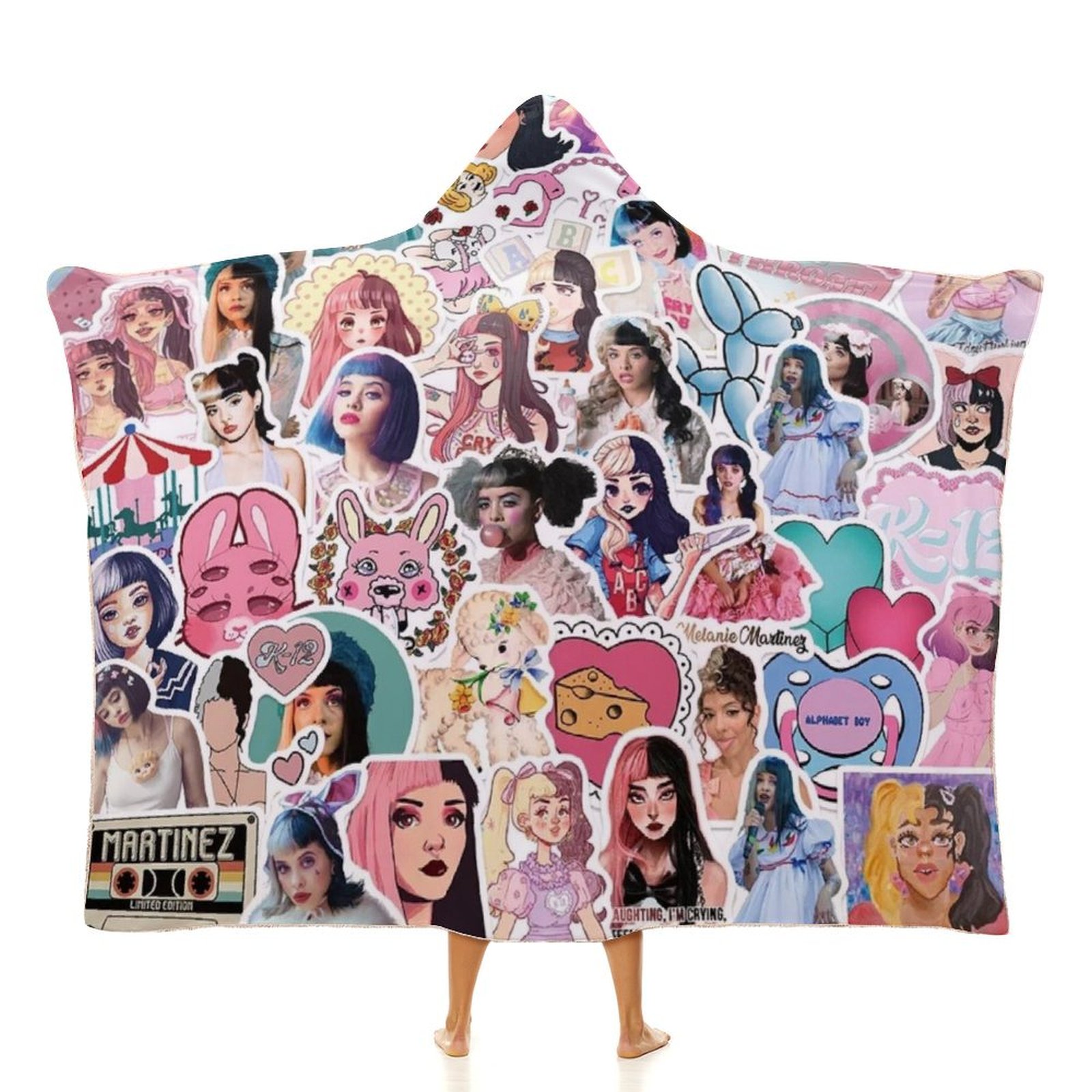 Melanie Martinez Wearable Blanket Hoodie Throw Blanket Robe Cloak