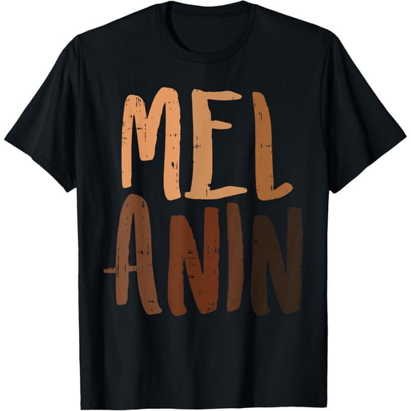 Melanin Black History Pride African American Girl Queen Gift T-Shirt