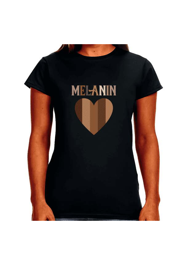 Melanin Black Pride Afro Queen Gifts African American Women Tops