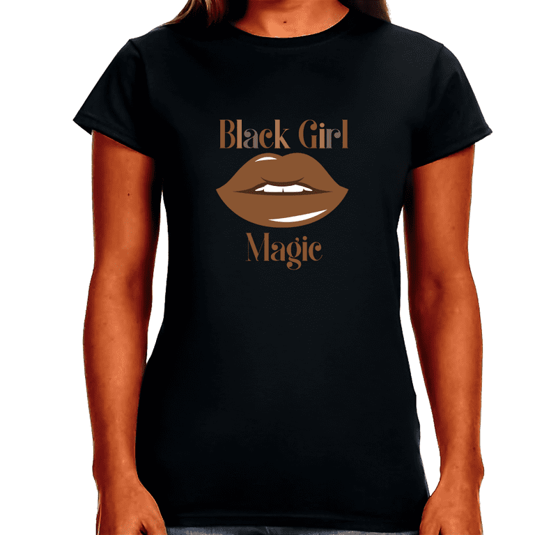 Black Girl Magic American African Queen Afro Pride Melanin T-Shirt