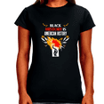 thumbnail image 1 of Melanin Is Beautiful Black History Month Black Pride Womens Shirts, 1 of 5