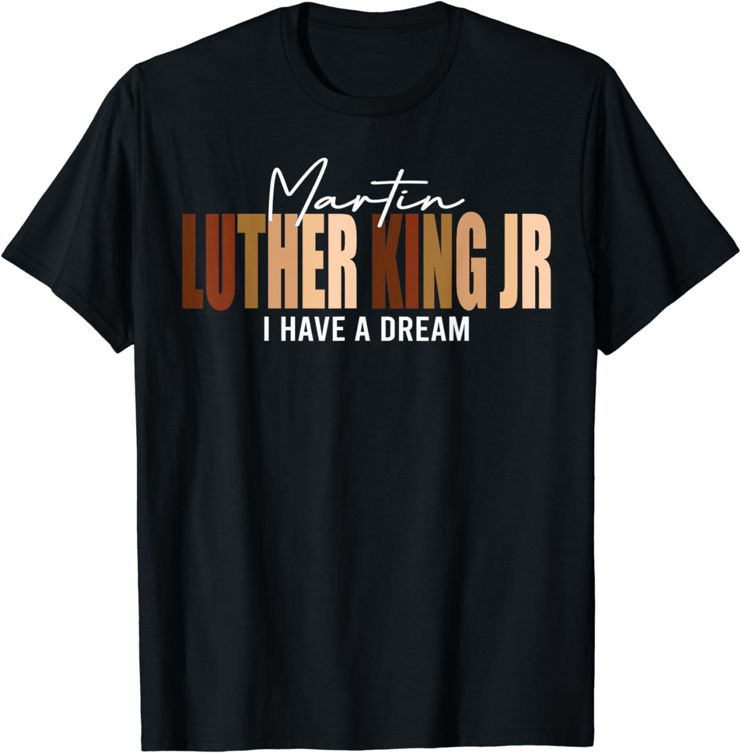 Melanin MLK Martin Luther King Jr. I Have Dream Cool T-Shirt - Walmart.com