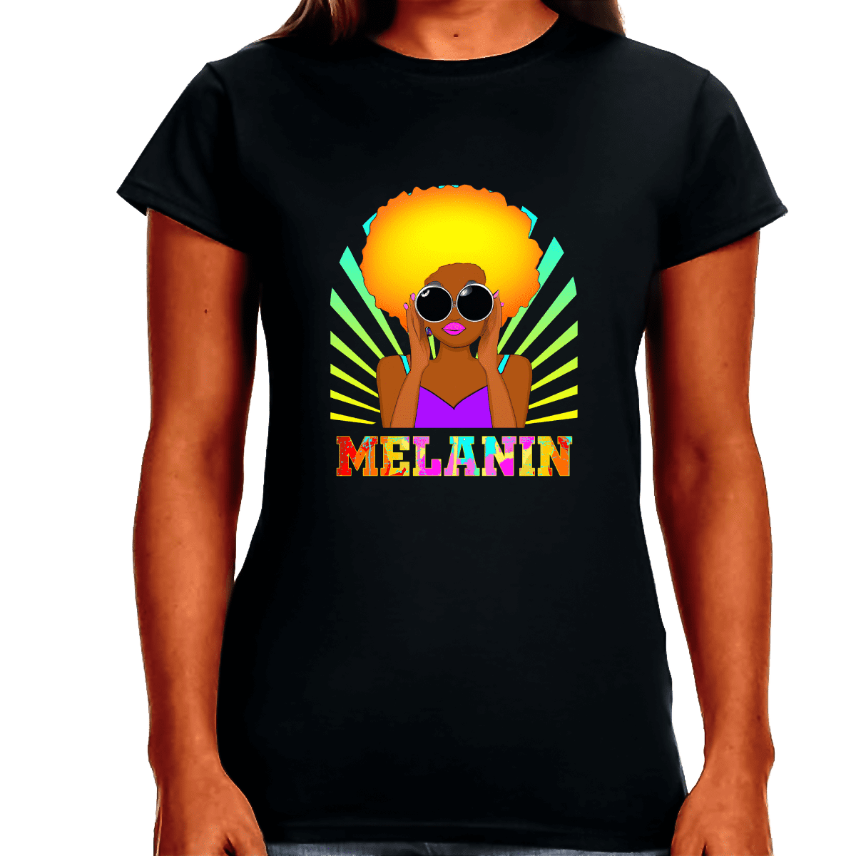 Melanin Pride Ugly Christmas Sweater Yes I'm Mixed With Black History TS09 main image 1