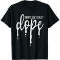 thumbnail image 1 of Melanin Unapologetically Dope Black Girl Tee Christmas Gift T-Shirt, 1 of 4