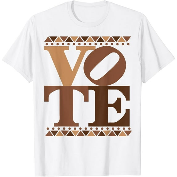 Melanin Vote Campaign Election African American T-Shirt