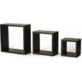 thumbnail image 1 of Melannco Black Square Shelves in Assorted Sizes, 3 Count, 1 of 8