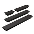 thumbnail image 1 of Melannco Set of 4-6 12 20 24-inch Traditional Shelves in Espresso, 1 of 6