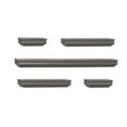 thumbnail image 1 of Melannco Set of 5, 2-6-inch 2-12-inch 1-24-inch Shelves-Gray, 1 of 7