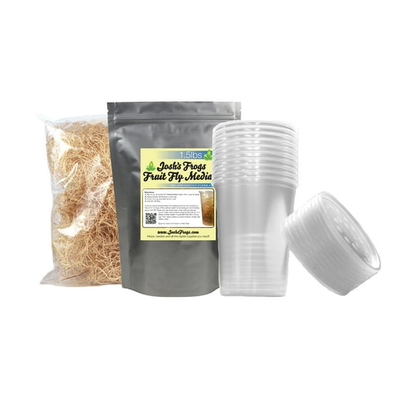 Melanogaster Fruit Fly Culture Kit (makes 10 cultures)