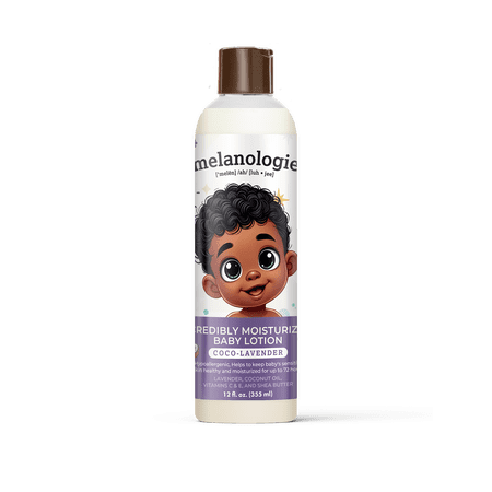 Melanologie Beautiful Brown Babies Coco-Lavender Moisturizer for Baby's Delicate Skin