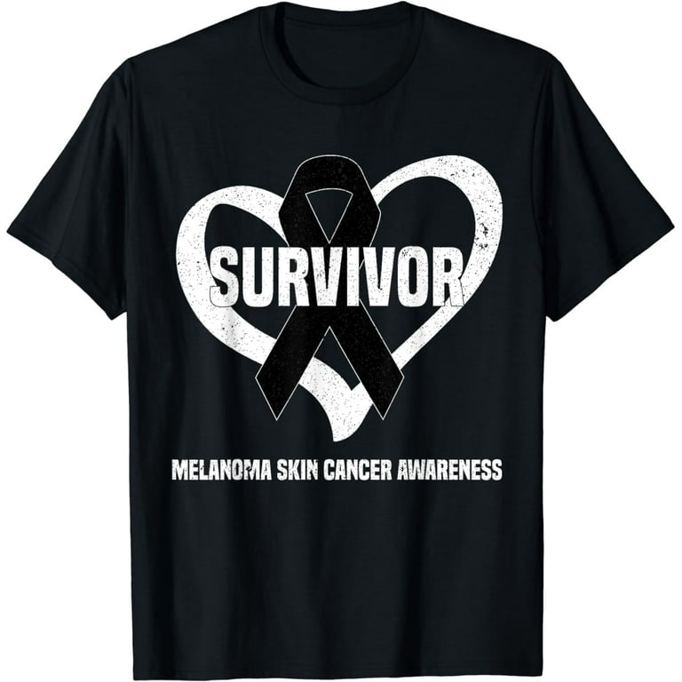Melanoma/Skin Cancer Awareness T-Shirts (Survivor) Melanoma/Skin Cancer Awareness T-Shirts (Survivor)