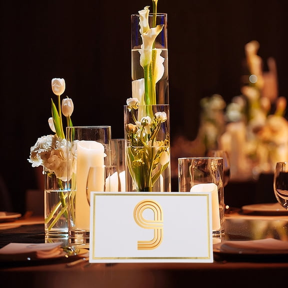 Melantax 100 Table Place Cards Table Name Cards Folding Table Place Cards Wedding Table Place Cards