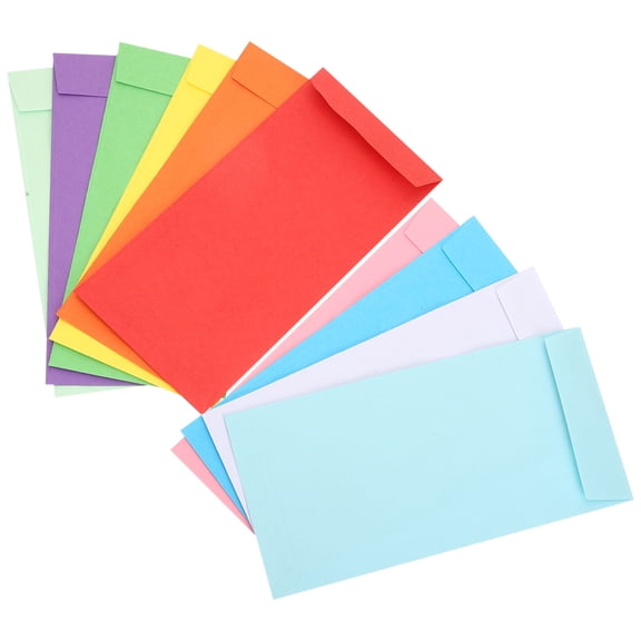Melantax 120 cash envelopes money envelopes budget envelopes colored paper envelopes