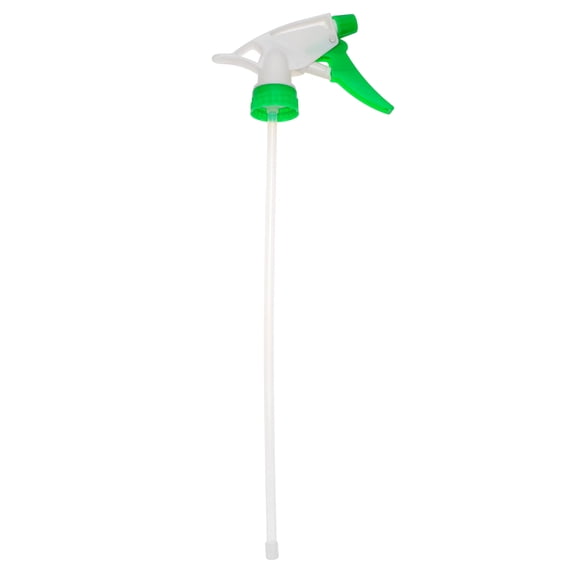 Melantax 13 Pack Universal Spray Bottle Replacement Plastic Nozzle Storage Cap Thick Sprayer Replacement Trigger Spray Top Sprayer Head (Green)