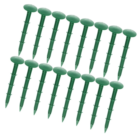 FOLOYORI 150- Plastic Garden Stakes for Outdoor Lawn, Ground Nails with High Bending Resistance