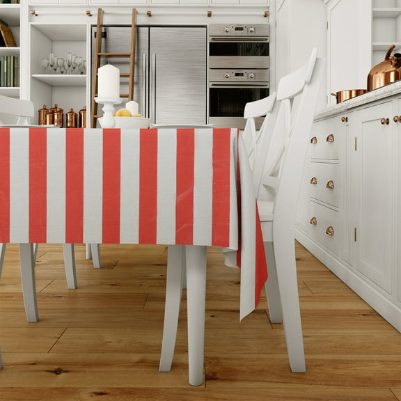 FOLOYORI Birthday Party Tablecloth Fabric For Living Room 2Set 108X54X0.04in