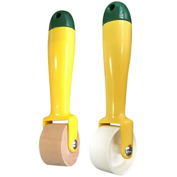 Melantax 2 Pack Sewing Seam Roller Wallpaper Roller Portable Sewing Wheel Tool