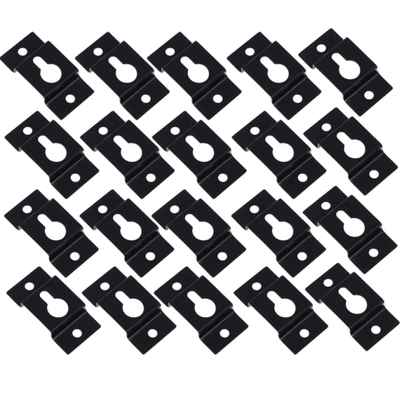 FOLOYORI Heavy Duty Iron Speaker Hangers Flush to Wall 20Pcs