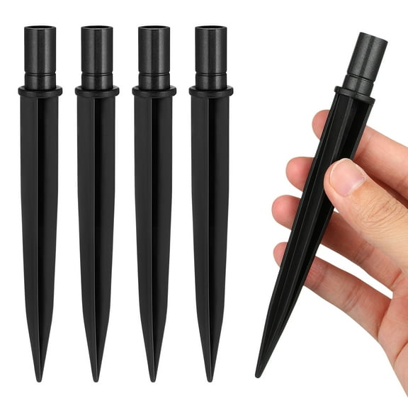 Melantax 20-pack of rust-resistant plastic ground stakes for landscape lighting