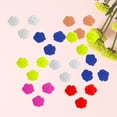 thumbnail image 1 of Melantax 50pcs Resin Rose Flower Beads DIY Accessories Decoration for Scrapbook Craft (Mixed Colors), 1 of 6