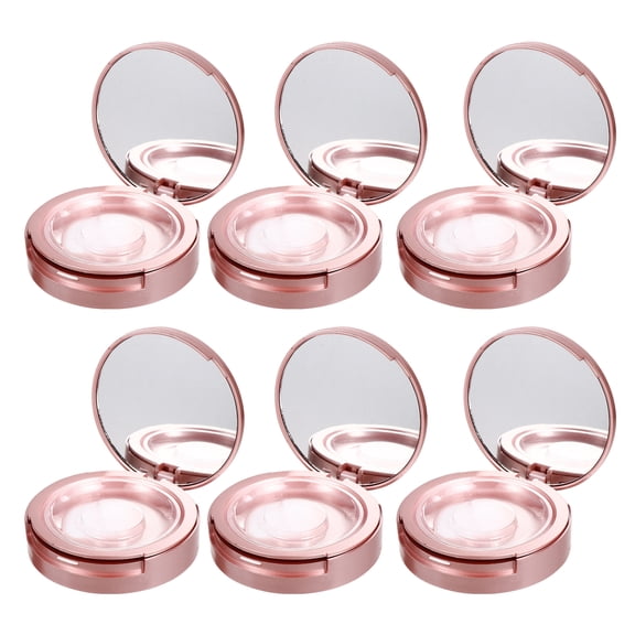 FOLOYORI Eyelash Extension Display Box Rose Gold 5Pcs 3In