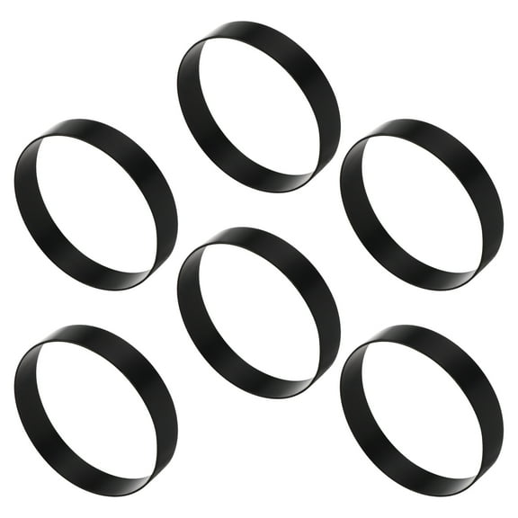 Melantax Case Pack Fried Egg Ring Hamburger Mold Creative DIY Fried Egg Mold (Black)