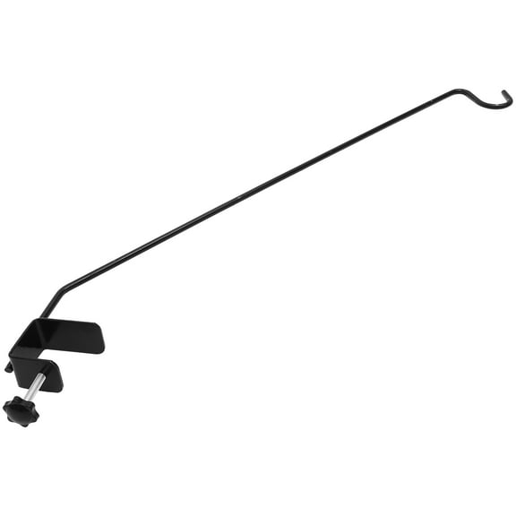 Melantax Outdoor Garden Heavy Duty Fence Deck Hook Lantern Shepherd Hook Bird Feeder Hanger