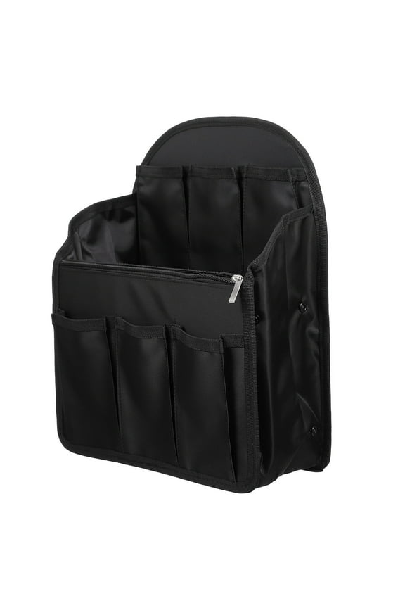 x Divided Multi-compartment Backpack Organizer (Black)
