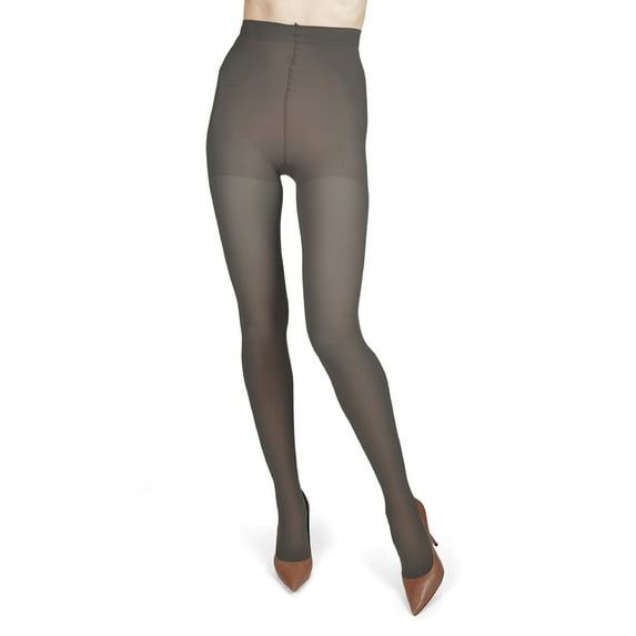 Melas 6 Pair Women's Microfiber 60 Denier Control Top Tights - Womens - Female, Q1/Q2, Charcoal
