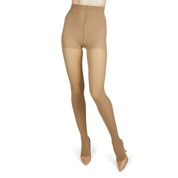 Melas 6 Pair Women's Microfiber 60 Denier Control Top Tights - Womens - Female (M/L, Bambi)