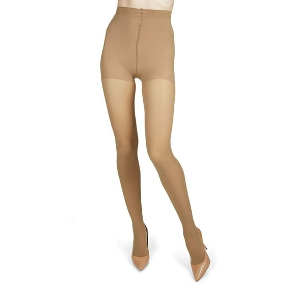 Melas 6 Pair Women's Microfiber 60 Denier Control Top Tights - Womens - Female, Q1/Q2, Bambi