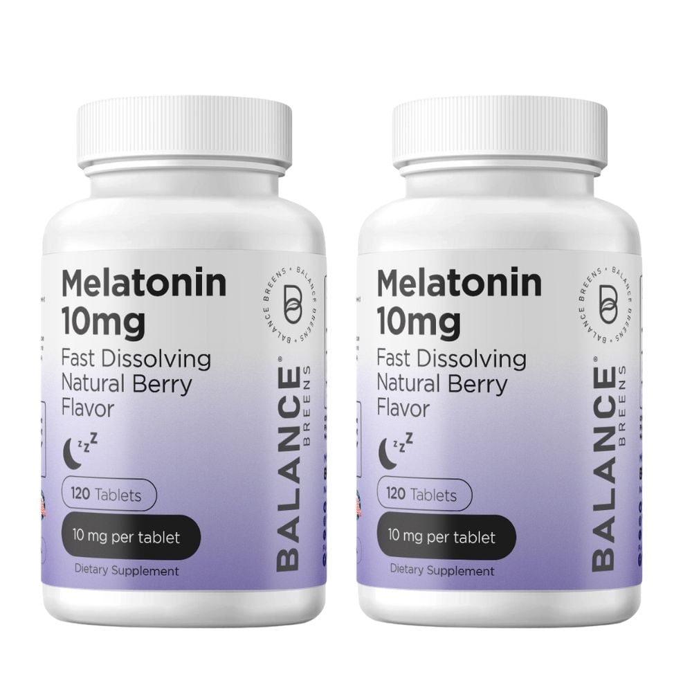 Melatonin 10mg, 100% Drug Free, Fast-Dissolve 120 Tablets - Natural Sleep Aid, Experience Serene, Restful Nights - Find Your Calm, Embrace Relaxation, Supports Sound Sleep and Tranquility