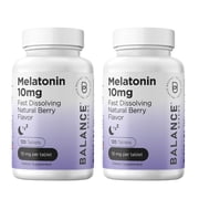 Melatonin 10mg, 100% Drug Free, Fast-Dissolve 120 Tablets - Natural Sleep Aid, Experience Serene, Restful Nights - Find Your Calm, Embrace Relaxation, Supports Sound Sleep and Tranquility