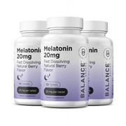 Melatonin 20mg, 120 Tablets - Natural Sleep Aid