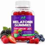 Melatonin 20mg Gummies for Adults - Maximum Strength Sleep Aid Gummies 120 Count