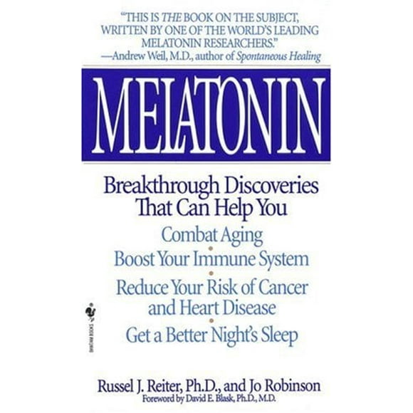Pre-Owned Melatonin : Breakthrough Discoveries That Can Help You Combat Aging, Boost Your Immune System, Reduce Your Risk of Cancer and Heart Disease, Get a Better Night's Sleep 9780553574845 Used