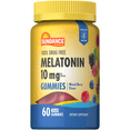 Melatonin Gummies 10mg 60 Vegan Gummies Mixed Berry Flavor for
