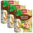 Melba Toast, Flatbread Toast OIF8 Crackers Multigrain All Natural