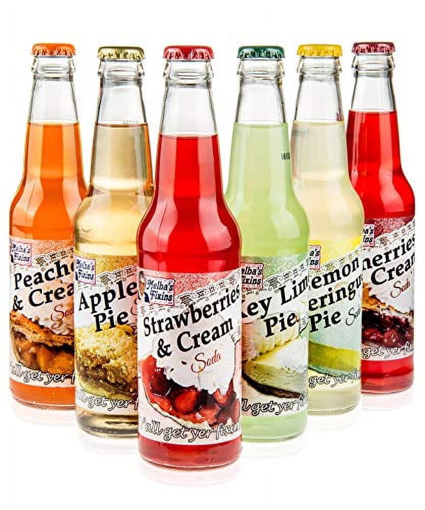 Melba's Fixins Pie Soda Variety 6-Pack