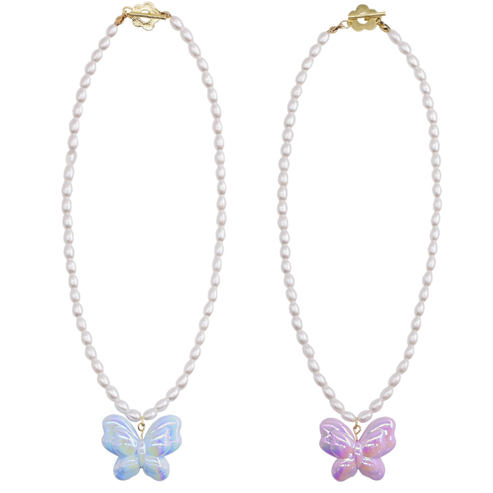 Melbelia Little Girl Princess Necklace Jewelry Box Set Cute Laser